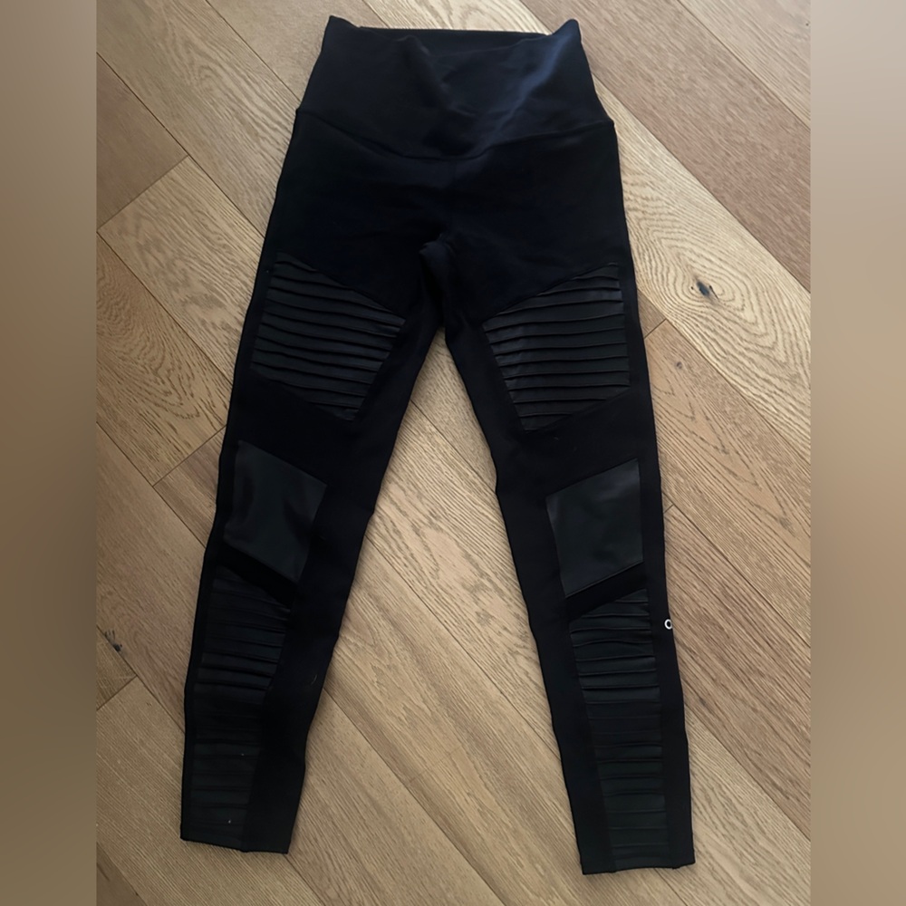 ALO Yoga moto leggings black S